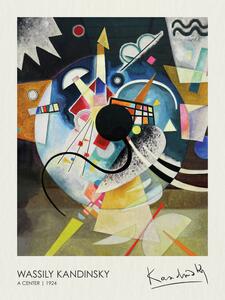 Bildreproduktion A Center (1924), Wassily Kandinsky