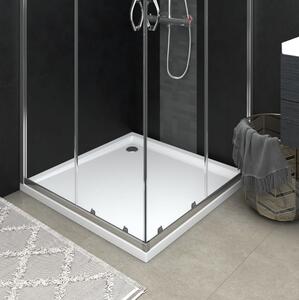 Duschkar fyrkantigt ABS vit 80x80 cm - Vit
