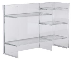 Kartell - Sound-Rack 9910, Crystal - Hyllor & Hyllsystem - Ludovica & Roberto Palomba - Transparent