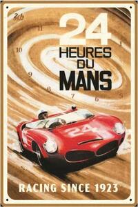 Metallskylt 24h du Mans - Red Car 1963