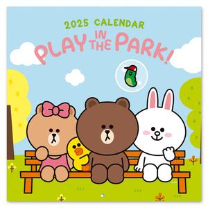 Kalender 2025 Line Friends