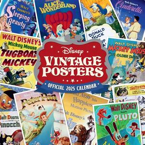 Kalender 2025 Disney Vintage Posters