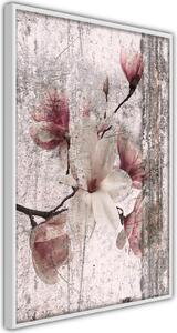 Inramad Poster / Tavla - Queen of Spring Flowers I - 20x30 Svart ram med passepartout