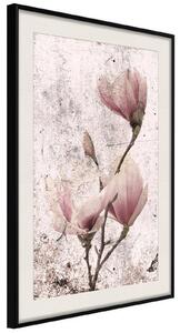 Inramad Poster / Tavla - Queen of Spring Flowers II - 20x30 Guldram med passepartout