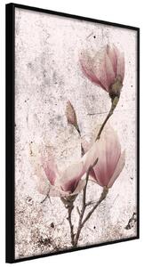 Inramad Poster / Tavla - Queen of Spring Flowers II - 30x45 Guldram med passepartout
