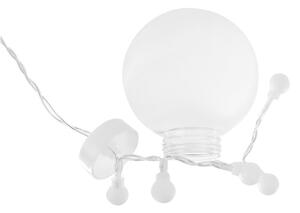 Iso Trade Juldekoration LED-gardin Kallvit - Kulor 108 LED-lampor