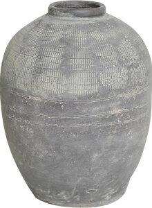 Rustik keramikkruka 37 cm - Grå - Vaser & krukor, Inredningsdetaljer