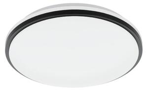 Eglo 900366 - LED taklampa för badrum PINETTO LED/15,6W/230V IP44 svart