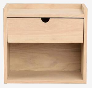 Rowico Home - Väggskåp/sängbord Hillmond - Vit - Sängbord - Från Homeroom