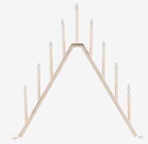 Venture Home - Ljusstake Åre - Beige - Adventsljusstakar - Från Homeroom