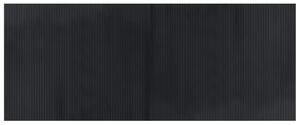 Matta rektangulär svart 80x200 cm bambu