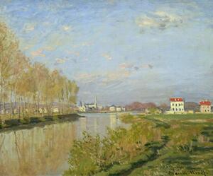 Claude Monet - Konsttryck The Seine at Argenteuil, 1873, (40 x 35 cm)
