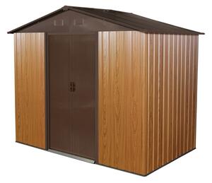 Metallverktygshus Helsingfors 1,9 x 1,3 m Store Boss brons