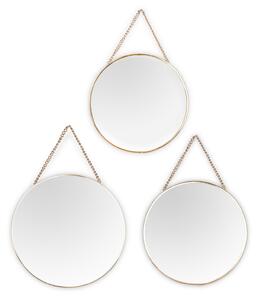 GLORIA Spegelset 3-pack Guld - Mirrors and more