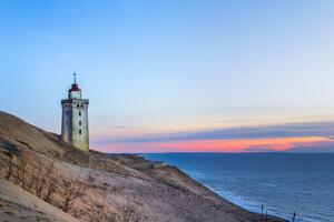 Fotografi Sunset at the lighthouse of Rubjerg Knude, rpeters86