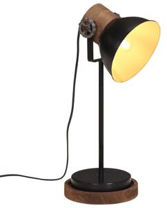 Skrivbordslampa 25 W svart 17x17x50 cm E27