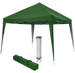 Tectake 404827 hopfällbar paviljong linosa 3x3 m - grön