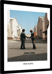 Inramad poster Pink Floyd - Burning