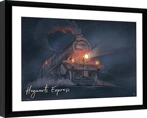 Inramad poster Harry Potter - Hogwarts Express