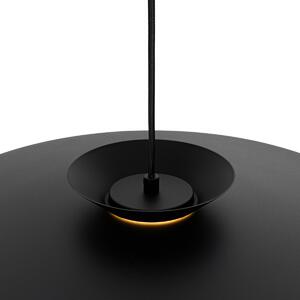 Design hänglampa svart inkl LED 3-stegs dimbar - Pauline