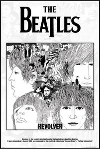Poster, Affisch The Beatles - Revolver Album Cover