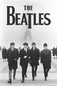 Poster, Affisch The Beatles - Eiffel Tower