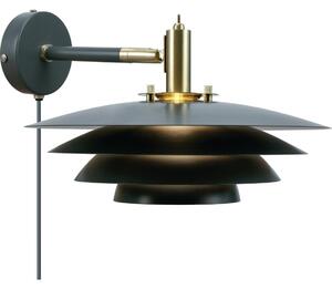 Nordlux - Vägglampa BRETAGNE 1xG9/25W/230V antracit