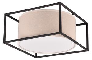 Trio Lighting Ross plafond 30x30 cm E27 beige -