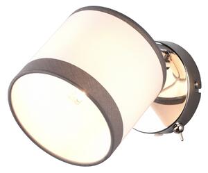 Trio Lighting Davos spotlight 1L E14 krom/ vit -