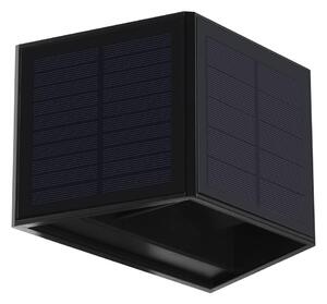 LED solcell väggbelysning WINGS LED/2W/3,2V 6000K IP54 svart