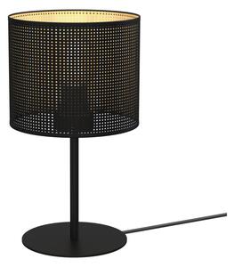 Bordslampa LOFT SHADE 1xE27/60W/230V diameter 18 cm svart/gyllene