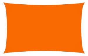 Solsegel oxfordtyg rektangulärt 4x7 m orange - Orange