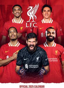 Kalender 2025 FC Liverpool