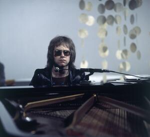 Fotografi Portrait de Elton John, German TV Music Show 