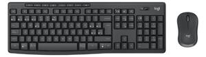 Logitech MK370 trådlöst tangentbord och mus med Logi Bolt och Bluetooth