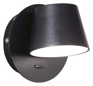 Ideal Lux - LED väggbelysning GIM LED/6W/230V svart