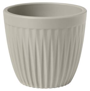 VEGA Kaffekopp Kanas med relief; 21 cl, 8.1x7.1 cm (ØxH); Beige; Rund; 6 Styck / Förpackning