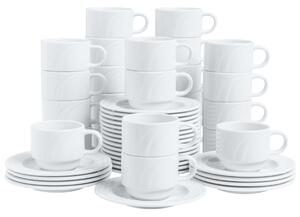 PULSIVA Storpack kaffeservis Melody 48 delar; Vit