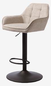 Håum - Barstol 2-pack Borgholm - Beige - Barstolar & pallar - Från Homeroom