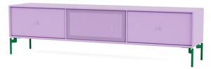 Montana - OCTAVE V TV bench - Legs: 152 Parsley - Hyllor - 164 Iris - W138 x H36,6 x D30 cm