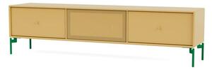 Montana - OCTAVE V TV bench - Legs: 152 Parsley - Hyllor - 157 Cumin - W138 x H36,6 x D30 cm