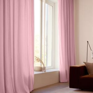 Gardiner - Linnegardin Cosmina (rosa) (Storlek: 140 x 220 cm)