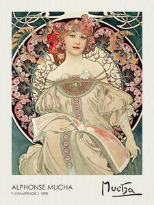 Bildreproduktion F. Champenois (1898), Alfons Mucha