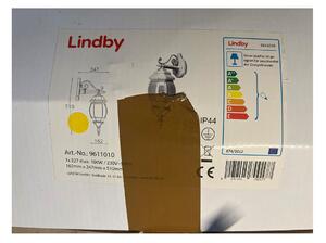 Lindby - Vägglampa för utomhusbruk THEODOR 1xE27/100W/230V IP44