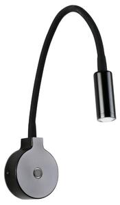 FARO 24016 - LED vägglampa PIXIE LED/2W/230V svart