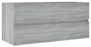 Handfatsskåp grå sonoma-ek 100x38,5x45 cm konstruerat trä
