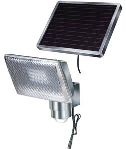 Brennenstuhl Soldriven LED-strålkastare med rörelsesensor aluminium