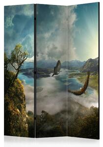 Rumsavdelare / Skärmvägg - Flight over the Lake - 135x172