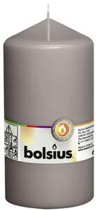 Bolsius Blockljus 8 st 150x78 mm varm grå