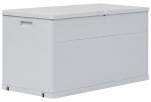 Dynbox 420 liter ljusgrå